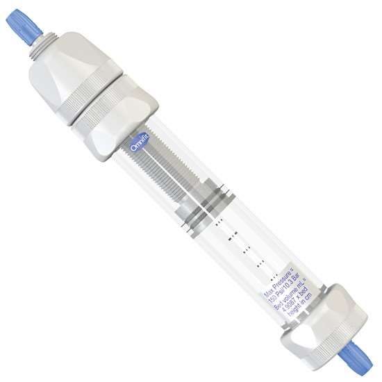 Diba Omnifit® EZ Chromatography Column w/ 1 Fixed & 1 Adjustable Endpiece, 5 x 250 mm; 1/ea_1487621