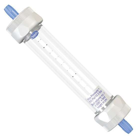 Diba Omnifit® EZ Chromatography Column w/ 2 Fixed Endpieces, 5 x 50 mm; 1/ea_1485866