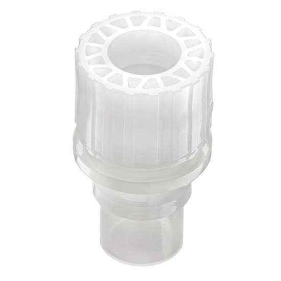 PrimeLock® High-Purity Fitting, straight, 1/2" standard OD tubing x 1/2" NPT(M); 1/ea_1486402