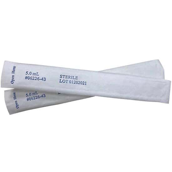 Cole-Parmer Transfer Pipette, 3 mL, Graduated to 1 mL, Sterile, Individually Wrapped; 500/Box_1710484