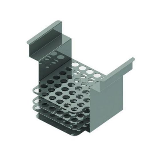 Julabo Stainless Steel Test Tube Rack up to +150°C, for 30 Tubes 100 x ...