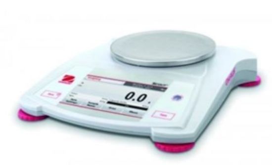 Portable balance Scout® STX1202 1200 g / 0,01g, LCD-Touchscreen-Display, Platform 170x140 mm_1493469