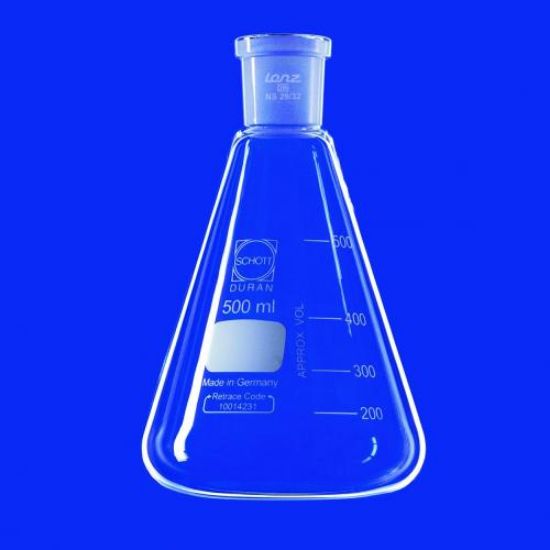 Erlenmeyer-Flasks with Conical Joint, Cap. ml 25 Socket NS 19/26_1496047