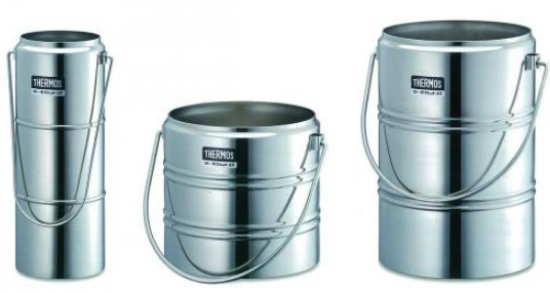 Kundert Vario AG Dewar Vessel, Chrome Steel, 2 L, Inner Height 285 mm ...