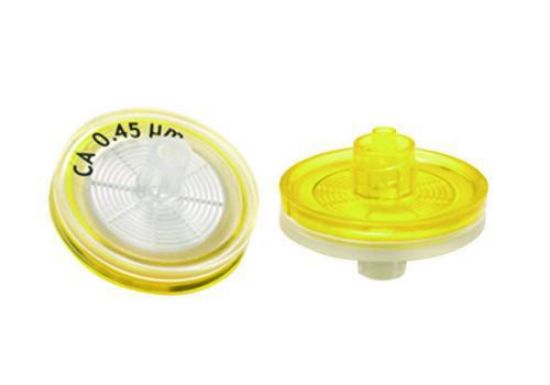 LLG-Syringe filters, CA, 0,45 μm Ø 25 mm, yellow, non sterile, pack of 500_1496803