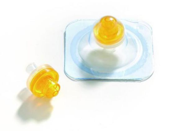 LLG Labware Syringe Filters, CA, 0.45 µm Ø 13 mm, Yellow, Sterile, Pack ...