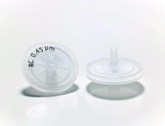 LLG-Syringe filters, RC, 0,45 μm Ø 25 mm, transparent, non sterile, pack of 500_1496836