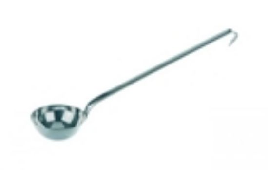 BOCHEM Instrumente Ladle, 100 mm Dia., 18/10 Steel, 220 ml, Flat Handle ...