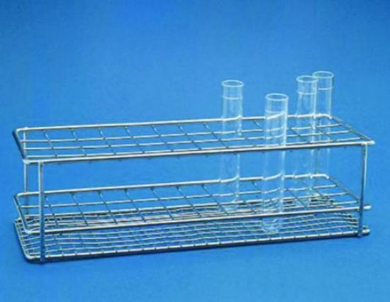 Württ. Drahtwarenfabrik Test Tube Stands, Stainless Steel, 18 x 18 mm ...