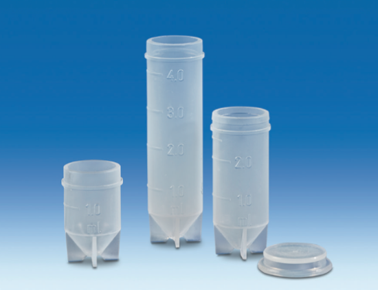 VITLAB Sample Vessel 2.5ml, PFA OD 13.5mm, Without Lid, Convex ...