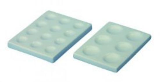 LLG Labware Staining Plate Porcelain 263/6 – 17x91x115 mm, 12 Cavities ...