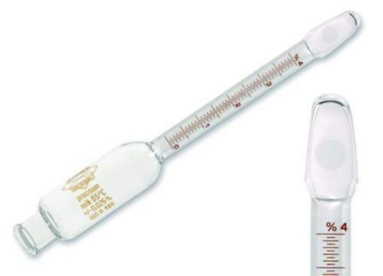 Gerber Instruments AG Milk/Skimmed Milk Butyrometer 0–4%:0,05 