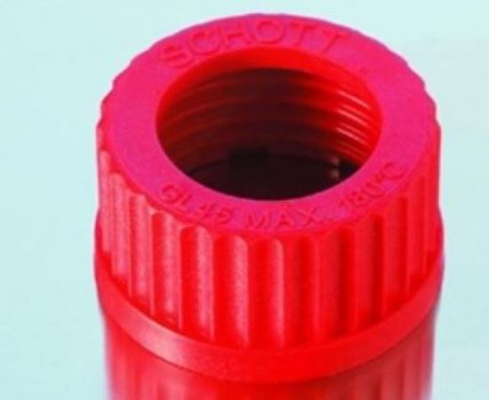 DWK Life Sciences DURAN Screw Cap with Aperture, GL 45, 34 mm Bore, PBT ...