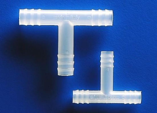 Tubing connector, PP "T" shape, 8-9 mm_1506584