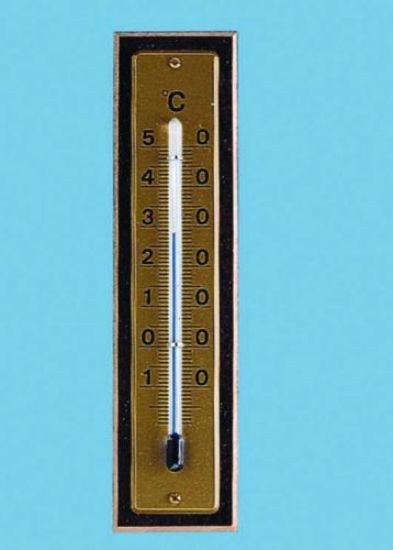 Room thermometers,Mahagony-maple 125x30 mm range -10° - +50:1°C_1509098