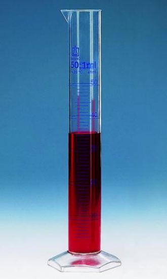 Measuring cylinders,tall form,PMP(TPX®),class A cap. 250 ml_1509928