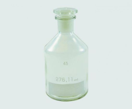 Oxygen bottle,cap. 250-300 ml Winkler type,with glass stopper_1508792