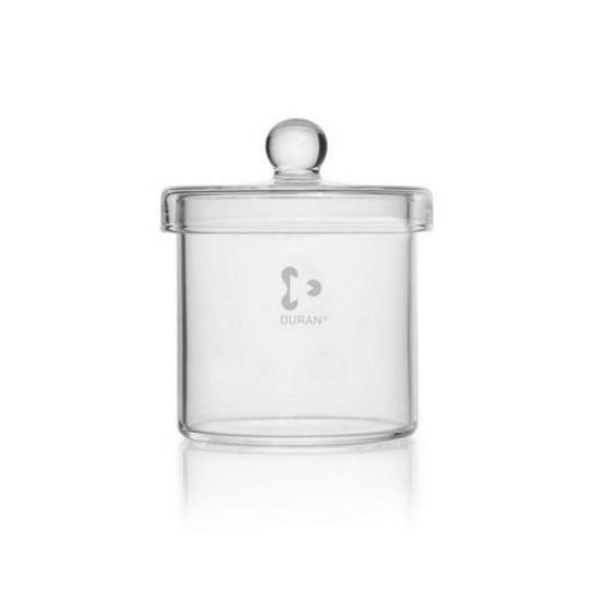 Cylinders,DURAN,with knob lid,100 x 100 mm_1511016
