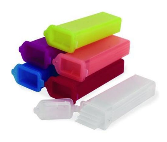 Slide-Mailer for 5 slides, assorted colours, pack of 25_1511575