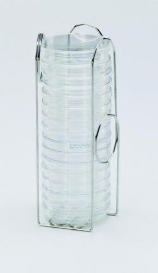 Petri dish rack "smal" for up to 10 Petri dishes dia. 60-100 mm_1511819