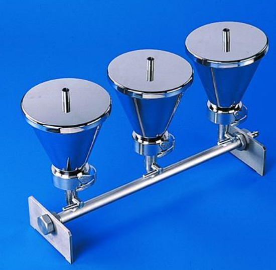 Filter manifold systems, 3- and 6-placeTraditional multi-branch manifolds and individual filter holders for microbial enumeration. The filter holders and manifolds have been designed specifically for applications in which the particles or m_1511938
