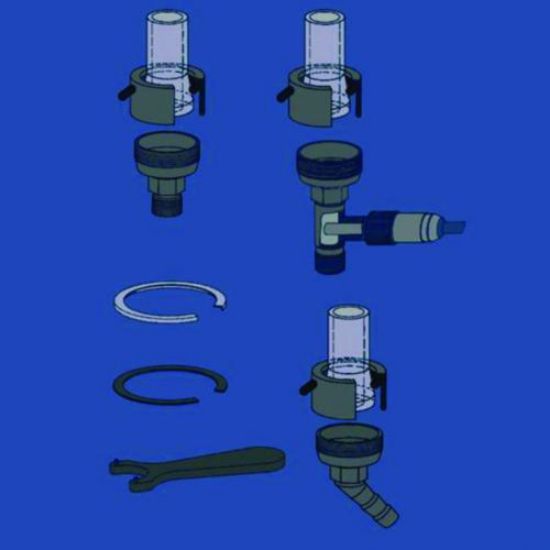 Metal adapters for NW 15 M 16 thread_1517034
