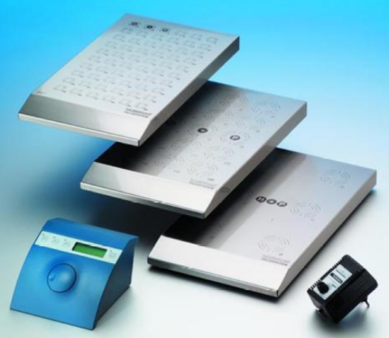 Multiple magnetic stirrer systems, HP 15P with control unit,15 stirring positions, stirring volume: 1 - 1000 ml_1516492