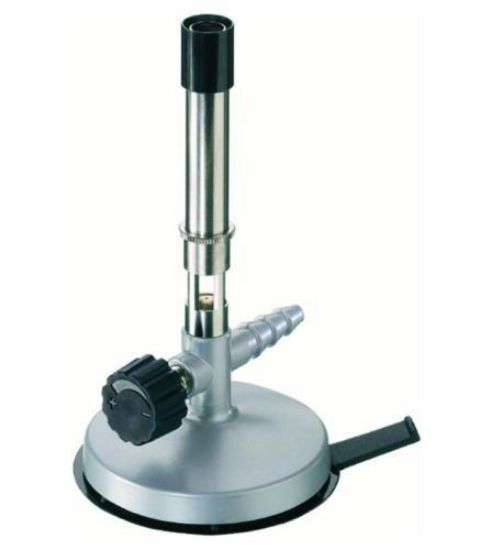 Bunsen burner for natural gas air regulation and needle valve DIN-DVGW-Reg.-Nr. NG-2211AN0134_1523470