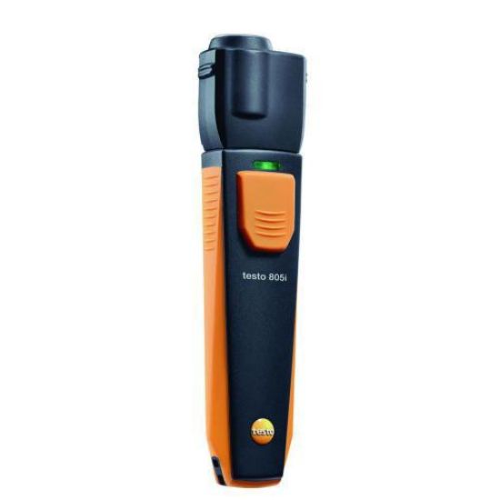 Infrared-Thermometer testo 805-i with smartphone operation_1522995