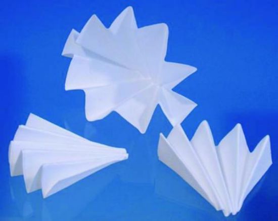 Filter papers folded MN 619 G 1/4, 185 mm pack of 100_1523703