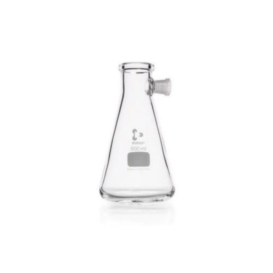 Filtering flasks with tubulature,DURAN® Erlenmeyer shape,cap. 500 ml_1521994