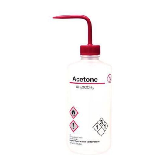 Safety washbottle 500 ml acetone, LDPE_1525384