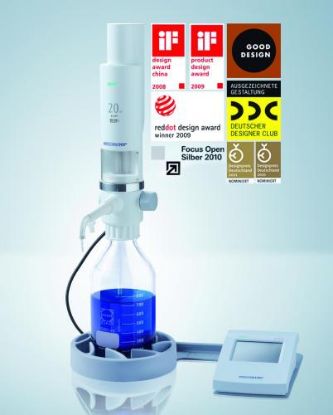 Dispenser opus® titration Vol. 50 ml, power supply with euro-plug 230 V_1240586