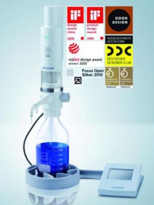 Dispenser opus® titration Vol. 10 ml, main supply with european plug 230 V_1218047