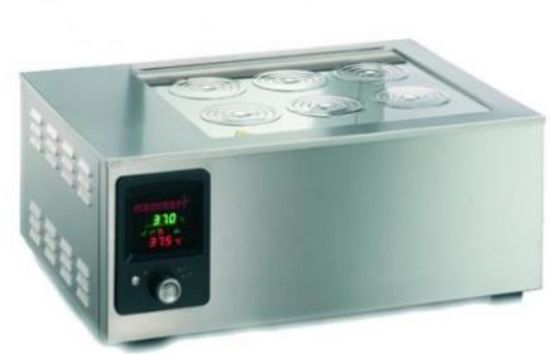 Flat lid, stainless steel for WNB/WNE/ONE 10 with 3 wells 107 mm dia._1527119