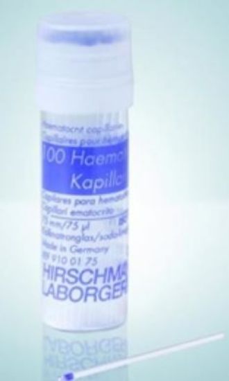 Haematocrit capillaries, 75 μl, for single use, non-heparinized, pack of 10 x 100_1526270
