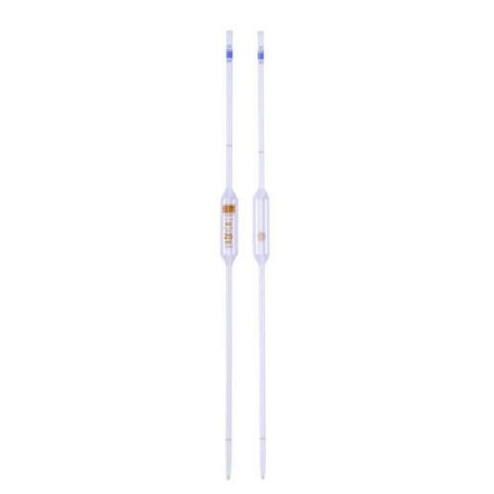 Volumetric pipette 25 ml, class AS, 2 marks AR-clear soda glass, brown graduated, conformity-certified_1526721