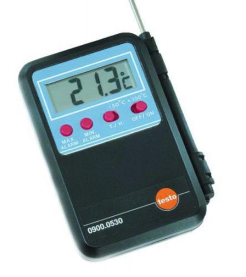 Alarm thermometer with penetration sensor range -50° - +150°C, with battery_1528290