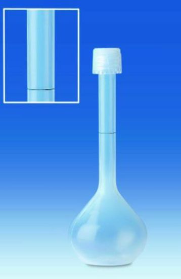 Volumetric flask 100 ml, PFA class A, with screwthread connection_1528502