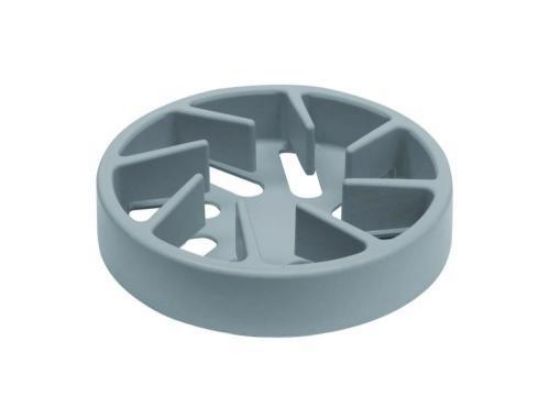 Bottle holder, grey for dispensers ceramus® for bottles up to dia. approx. 75 up to 120 mm_1528585