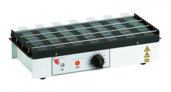 Slide drying bench,435x178x75 mm for upto 50 slides 76 x 25 mm 220 - 240 V_1531244