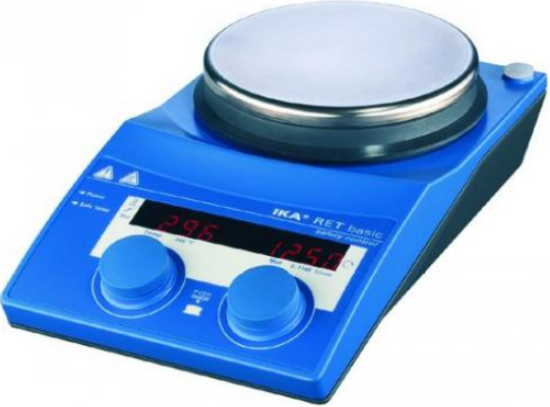 Magnetic stirrer RET basic IKAMAG®, hotplate diam. 135 mm stainless steel heating plate_1532751