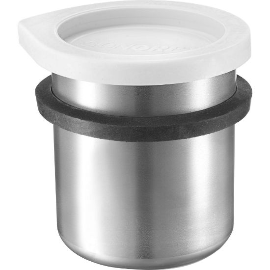 Insertion container EB 05 stailess steel, 600 ml, with ring, lid, 120 x 87 mm dia._1551427