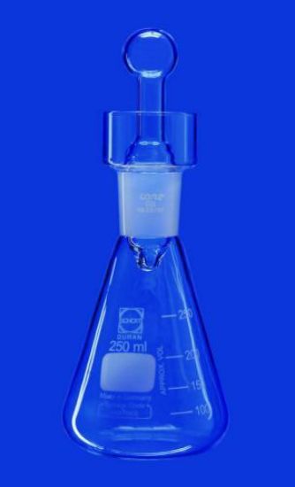 Iodine determination flask 250 ml, with collar with hollow hexagonal stopper NS 29/32_1550529