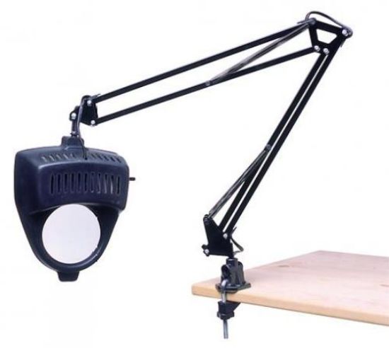 Illuminated magnifier lens with articulated arm, 60W lamp_1552850
