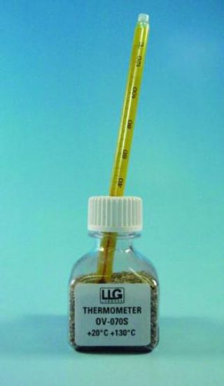 LLG-Thermometer, red spirit filled +20...+130:1°C for ovens_1554760