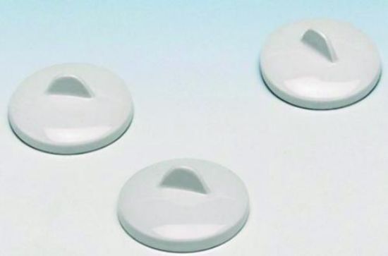 Crucible lid Ø 33 mm, porcelain suitable to crucible Ø 26 mm DIN 12904_1554851