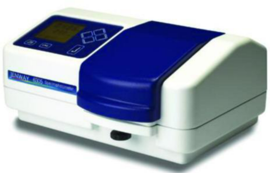 Spectrophotometer 6305 UV-VIS wavelength 198 - 1000 nm_1623706