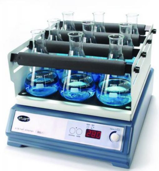Orbital shakers SSL1-digital speed selection up to 300rpm with soft start-built-in digital timer-reliable, quiet running mechanism-fully adjustable cradle systemThis lab scale platform shaker has powerful yet quiet shaking mechanisms and ha_1554340