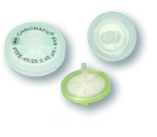 CHROMAFIL Xtra disposable filter PTFE-20/25 PTFE, 0.2 μm, 25 mm, colourless PP-case, labelled, pack of 100_1556854